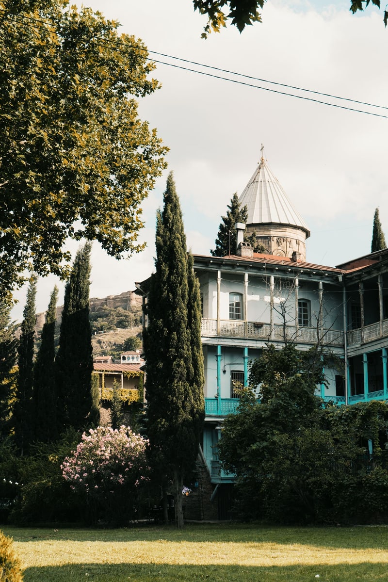 Old Tbilisi — the carved wooden balconies that inspired our name